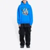 Balenciaga x THE SIMPSONS Bomullshettegenser, vid passform «Blue» 674986TLVG84210