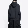 Balenciaga x THE SIMPSONS Bomullshettegensere, vid passform «Black» 675003TLVG81000