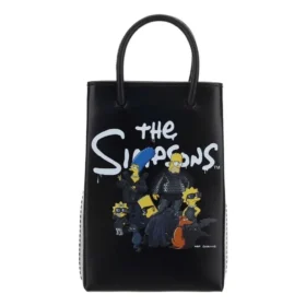 Balenciaga x The Simpsons Mini-shoppingveske «Black» 59382623VBN1000