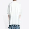 Balenciaga x THE SIMPSONS Oversized bomulls-T-skjorte «White» 676589TLVG70901