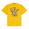 Balenciaga x THE SIMPSONS Oversized bomulls-T-skjorte «Yellow» 676589TLVG77200
