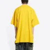 Balenciaga x THE SIMPSONS Oversized bomulls-T-skjorte «Yellow» 676589TLVG77200