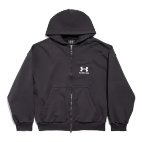 Balenciaga x Under Armour Zip-Up Hettegensere «Black White» 803264TRVB89034 Balenciaga x Under Armour Zip-Up Hettegensere «Black White» 803264TRVB89034