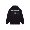 Balenciaga x WFP Crossover for menn, svart 600583THV831000