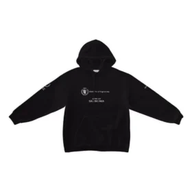 Balenciaga x WFP-hettegenser, medium passform «Black» 600583TMVL11070 Balenciaga x WFP-hettegenser, medium passform «Black» 600583TMVL11070