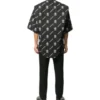 Balenciaga x WFP kortærmet skjorte med firkantet rygg «Black White» 602026TIL251070