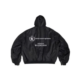 Balenciaga x WFP Light Hooded Bomber «Black» 752178TLO251000