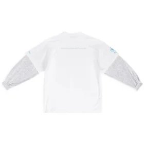 Balenciaga x WFP T-skjorte med doble ermer «White» 698089TMVL29086