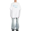 Balenciaga x WFP T-skjorte med doble ermer «White» 698089TMVL29086