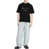 Balenciaga x WFP T-skjorte, medium passform «Black» 612966TMVL21070