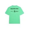 Balenciaga x WFP T-skjorte, medium passform «Green» 612966THV844162