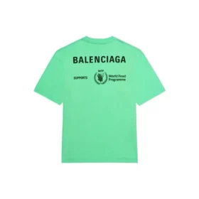Balenciaga x WFP T-skjorte, medium passform «Green» 612966THV844162