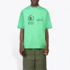 Balenciaga x WFP T-skjorte, medium passform «Green» 612966THV844162