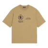 Balenciaga x WFP T-skjorte, medium passform «Khaki» 612966THV849605