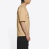 Balenciaga x WFP T-skjorte, medium passform «Khaki» 612966THV849605
