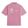 Balenciaga x WFP T-skjorte, medium passform «Pink» 612966THV845621
