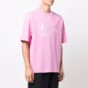 Balenciaga x WFP T-skjorte, medium passform «Pink» 612966THV845621