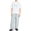 Balenciaga x WFP T-skjorte, medium passform «White» 612966TMVL29086