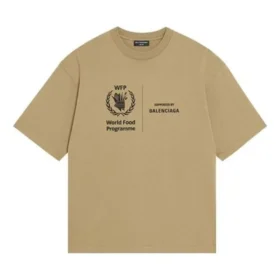 Balenciaga x World Food Program T-skjorte «Beige» 612965THV849605 Balenciaga x World Food Program T-skjorte «Beige» 612965THV849605