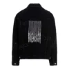 Barcode Destroyed Denim jakke «Black» 664329TBP471055