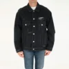 Barcode Destroyed Denim jakke «Black» 664329TBP471055