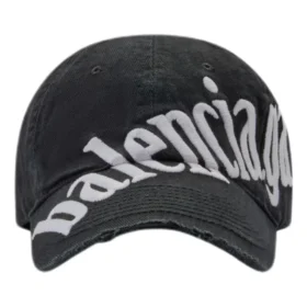 Baseballcap med diagonalt logo «Black White» 680738410B21077