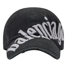 Baseballcap med skrå bånd «Black White» 680738410B20107