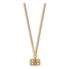 Bb 2.0 strukturert halskjede «Gold» 782981TZ99G0705