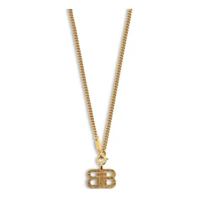 Bb 2.0 strukturert halskjede «Gold» 782981TZ99G0705