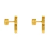 Bb 2.0 Textured Xs Øredobber «Gold» 782982TZ99G0705