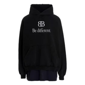 BB Be Different-hettegenser med lapper «Black» 720406TNVV11070 BB Be Different-hettegenser med lapper «Black» 720406TNVV11070