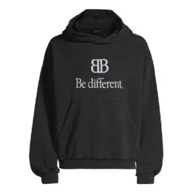 BB Be Different Popover-hettegenser «Black White» 720406TNVB41070