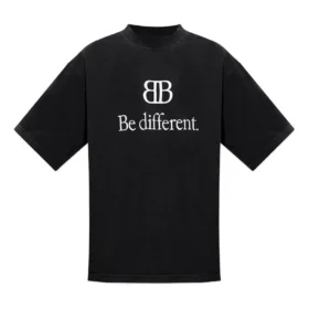 BB Be Different T-skjorte, medium passform «Black» 612966TNVU91070