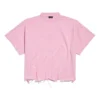 BB Classic Balenciaga kort T-skjorte i oversized-modell «Pink» 783399TQVS85708