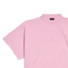 BB Classic Balenciaga kort T-skjorte i oversized-modell «Pink» 783399TQVS85708