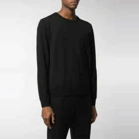 BB-genser med trykk på ryggen «Black Green» 583117T14396076