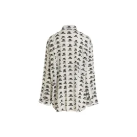 BB Icon poplin-skjorte «hvit svart» 733755TNL889040