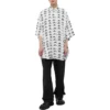 BB Logo Oversized-skjorte «White Black» 725382TNL889040