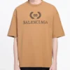 BB-mønstertrykk, kort ermet, unisex, khaki 578139TEV529610