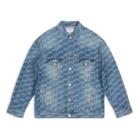 BB Monogram Large Fit-jakke «Blue» 675208TMW370443