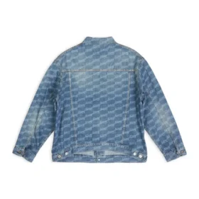 BB Monogram Large Fit-jakke «Blue» 675208TMW370443