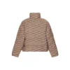 BB Monogram-pufferjakke «Beige Brown» 681885TML339378