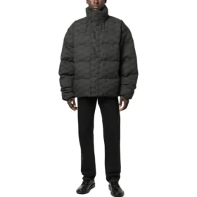 BB Monogram-pufferjakke «Black» 681885TML331269