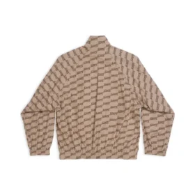 BB Monogram-treningsjakke, normal passform «Beige Brown» 704495TML369378