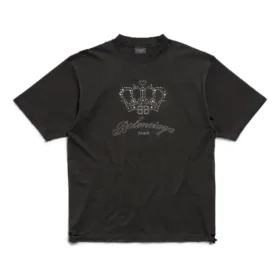BB Motel T-skjorte, medium passform «Black» 764235TQVK91083
