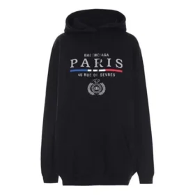 BB Paris Flag bomullshettegensere «Black» 570811TGV681000