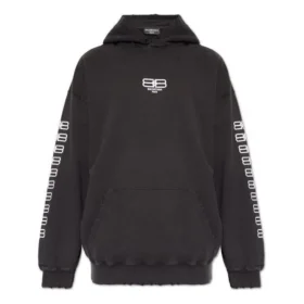 BB Paris Icon-hettegenser i medium passform «Black White» 570811TMVG69034