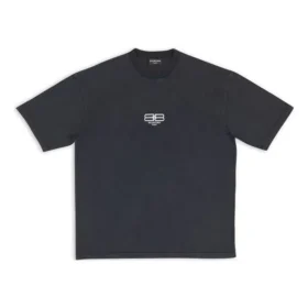 BB Paris Icon T-skjorte, medium passform «Black White» 612966TMVG79034