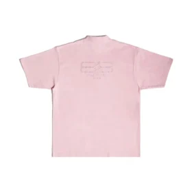BB Paris Strass T-skjorte Medium Fit «Pink» 739784TOVU83167