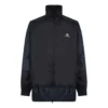 BB Patchwork Nylon Vindjakke med hel glidelås «Navy Black» 623019TIO544100